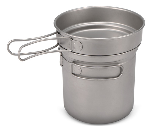 Conjunto De Utensílios De Campismo 1000 Ml 750 Ml E Colher D