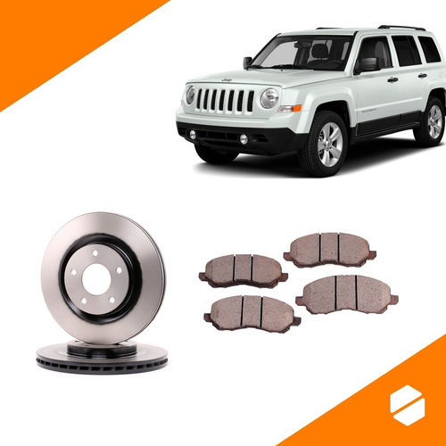 Pastillas Delanteras Mopar Original Jeep Patriot 2007-2017 Pastillas Delanteras Mopar Original Jeep Patriot 2007-2017