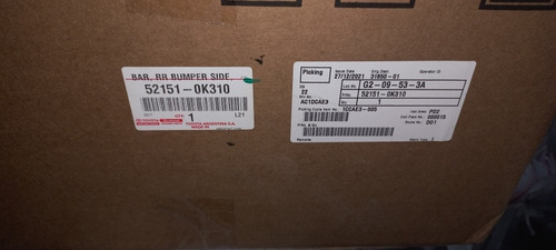Puntera Cromada Paragolpe Trasero Derecha Hilux 2022c/sensor