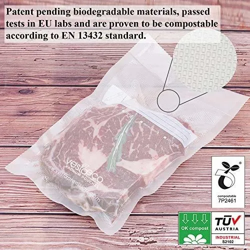 Sellador Al Vaci Bolsas De Sellado Al Vac o Biodegradable