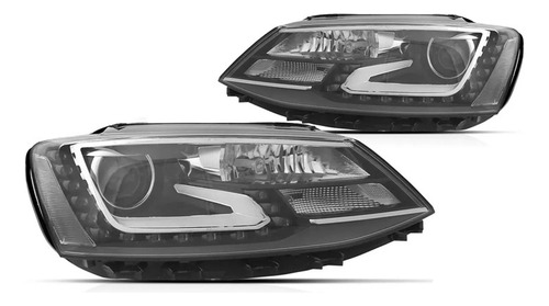 Par Farol Jetta 2011 2012 13 14 15 16 17 18 C/led C/projetor