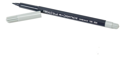 Caneta Fibralo Brush 186.504 Cinza Frio