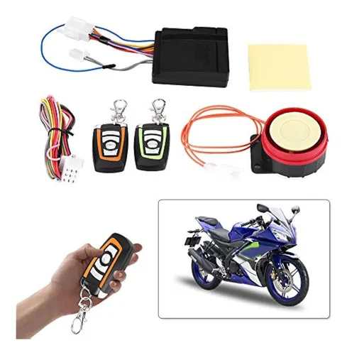 Sistema De Seguridad Antirrobo Para Motocicleta, 12 V 125 Db