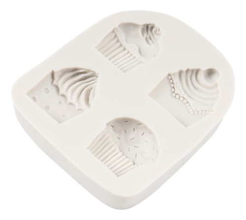Fckemlds Moldes De Fondant De Fondant Molde De Silicona De 4