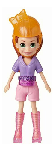 Polly Pocket Set De Juego Paquete De Modas Lila Arcoíris