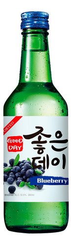 Soju Sabor Arandano X360ml Good Day Corea Blueberry