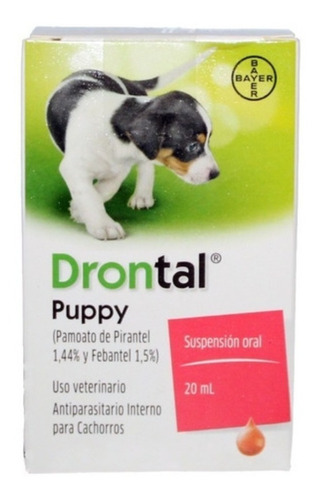 Drontal Antiparasitario Puppy X 20 Ml  Y A