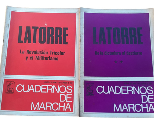 Cuadernos De Marcha N° 59 Y 60 -lorenzo Latorre