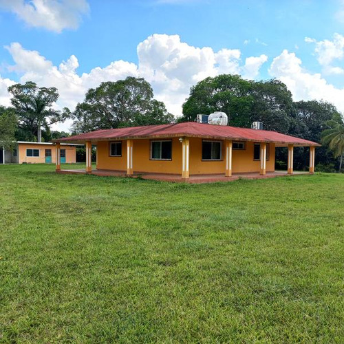 Venta Terreno 7500 M² Con Casa Frente A Estero Tuxpan Veracruz