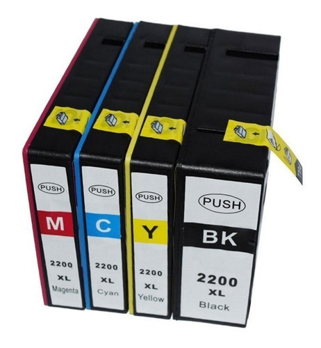 Cartuchos Compatibles Impresora Mb5020 Pack 4 Colores