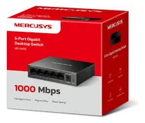 Comprar Switch 5 Puertos Giabit 10\u002F100\u002F1000 Mbps Mercusys Ms105g