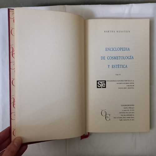 Enciclopedia Completa De Cosmetología Y Estética(m.wenstein) (Usado)