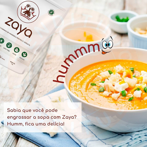 Farinha De Mandioca Zaya Sem Glúten 10kg Food Service