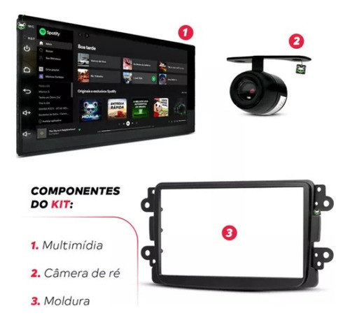 Kit Central Multimidia Android 7 Pol Logan 2011 A 18 19 2020