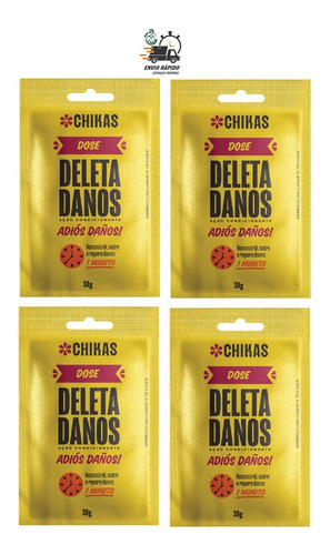 Dose Deleta Danos 30 G Chikas Reconstrói Nutre 1 Min (4und)