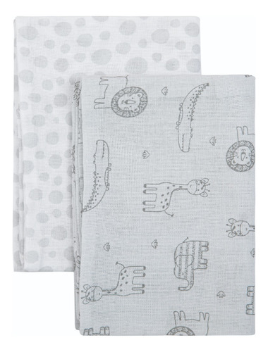 Kit Fronha Papi Compose Para Travesseiro Bebe Com 2 Unidades Cor Selva