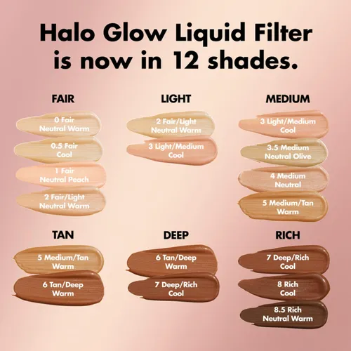 Filtro Líquido Complexion Booster E.l.f. Halo Glow 7 Deep/ri