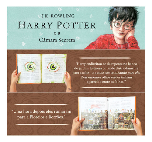 Livro Harry Potter E A Câmera Secreta Ilustrado Por Jim Kay Edição De Colecionador Rocco Capa Dura