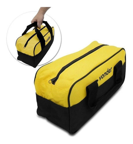 Bolsa Em Lona Para Ferramentas Bl-005 Com 8 Divisões Vonder Cor Amarelo