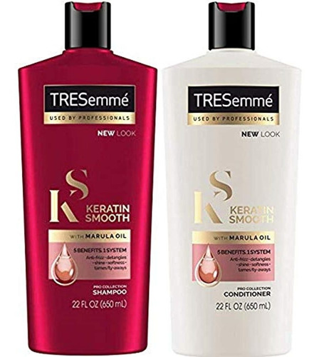 Shampo Y Acondicionador Tresemmé Keratin Smooth, Truvia