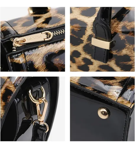 Bolso De Mano Sintético Brillante, Marca Xyz, Modelo 12345