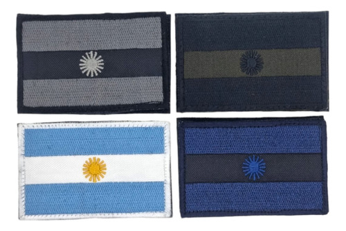 Bandera Argentina Bordada