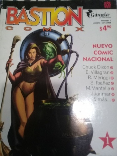 Revista Cómic Bastion Comix Vol 1 Año 2004 En La Plata 