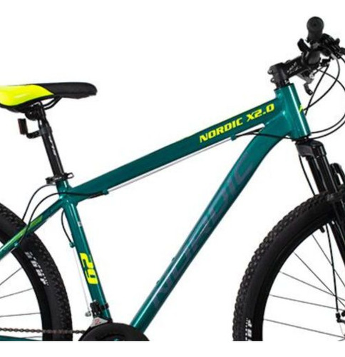 Bicicleta Mountain Bike Nordic X2.0 Rodado 29 T18 Verde - Gr