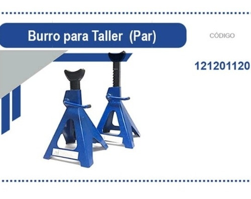 Imagen 1 de 2 de Burro Para Taller 3 Toneladas