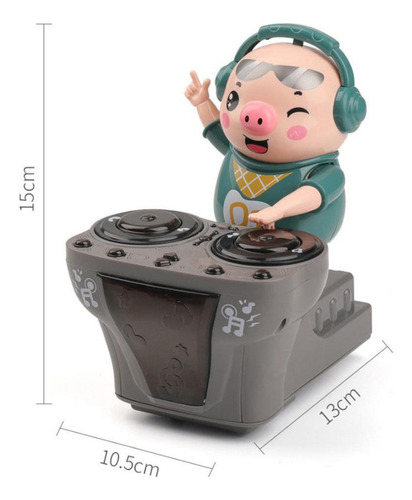 1 Regalo De Juguete De Cerdito De Batería For Niños