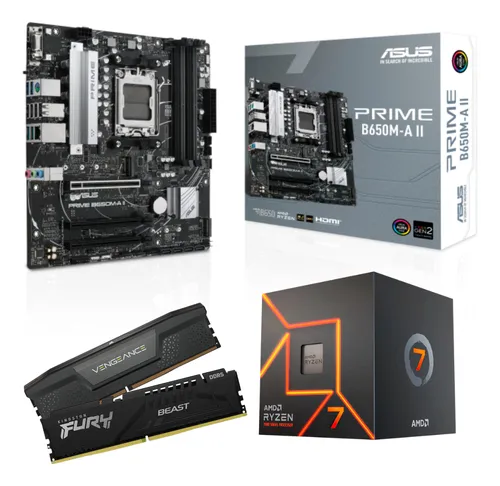 comprar Kit Upgrade Amd Ryzen 7 8700g + B650m-a Ii + 32gb 5200mhz
