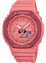 Comprar Correa de reloj Casio G-shock GA-2110SL-4A4dr Pink Line, color rosa, color de bisel, color rosa, color de fondo rosa