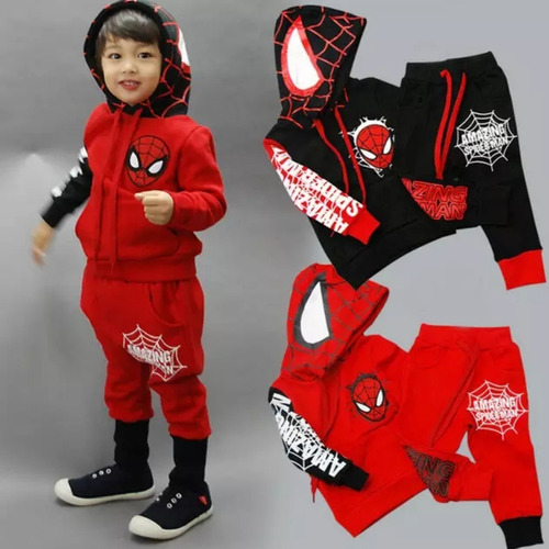 Mono Sudadera Spiderman 