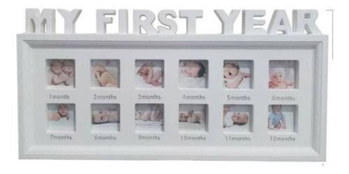 Porta Retrato Primer Año Bebé 