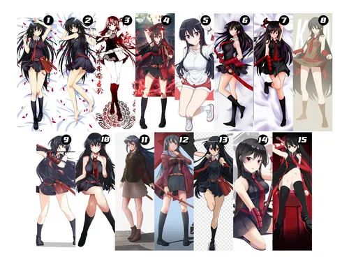 Dakimakura akame top