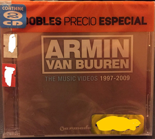 Armin Van Buuren The Music Videos 1997 2009 Cd Y Dvd Nuevo