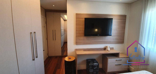 Imagem 11 de 30 de Apartamento Com 2 Suítes E 1 Dormitório À Venda, 109 M² Por R$ 816.000 - Mairarê Reserva Raposo - /sp - Ap0546