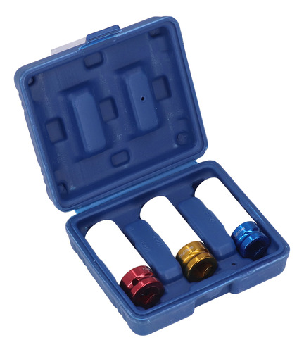 Juego De 3 Ruedas Nut Socket De Acero Aleado Cromado, Colori