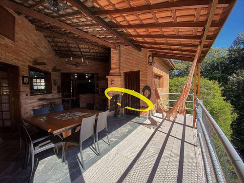 Forest Hills - Rústica, 4 Dorms (2 Sts), 4 Áreas Gourmet, Piscina, Sauna E Vista! - Ca5032