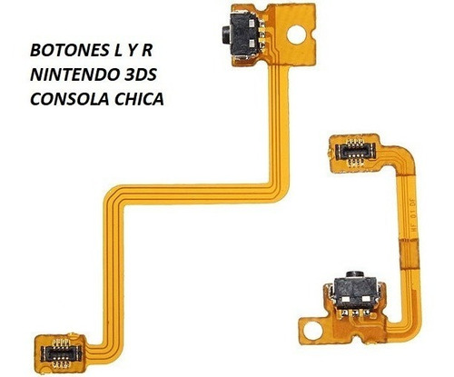 Botones L Y R Nintendo 3ds Consola Chica Vieja Disponible!!!