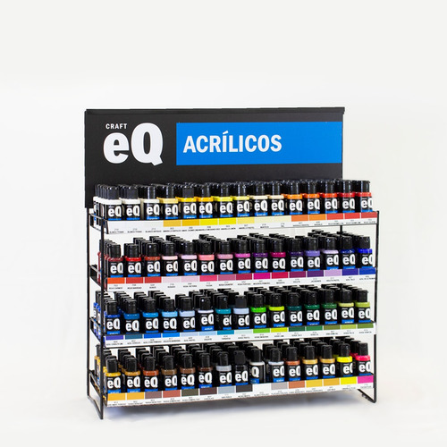 Paleta Completa De Acrilicos Eq 50cc X 59 Colores