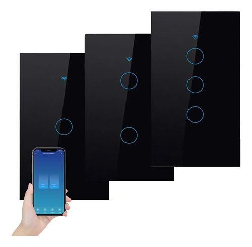 Interruptor Wifi Sin Neutro 1 2 3canale Apagador Inteligente