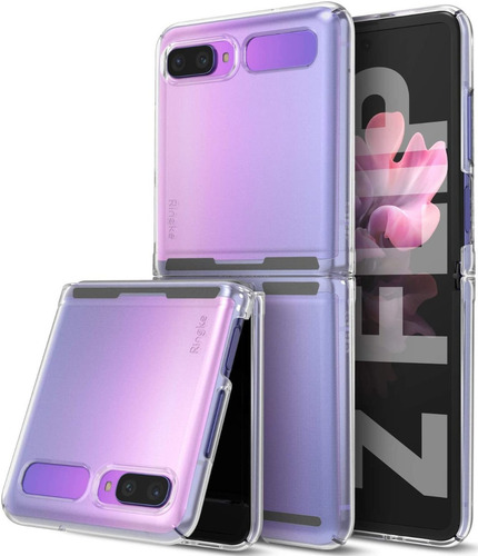 Imagen 1 de 8 de Funda Galaxy Z Flip Ringke Slim 100% Original Rigida Tpu