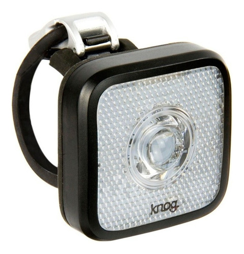 Luz Frontal Knog Para Bicicleta Usb Recargable 80 Lumens Color Negro