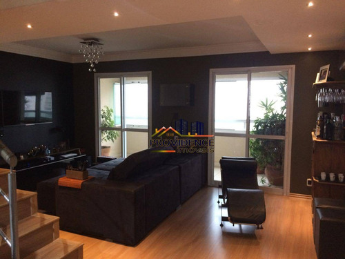 Imagem 13 de 21 de Cobertura Mobiliada Com 3 Dormitórios À Venda, 156 M² Por R$ 1.290.000 - Campestre - Santo André/sp - Co0104