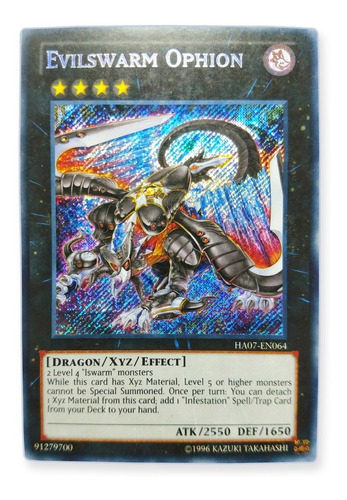 Yugi-oh! Evilswarm Ophion Ha07-en064 Secret