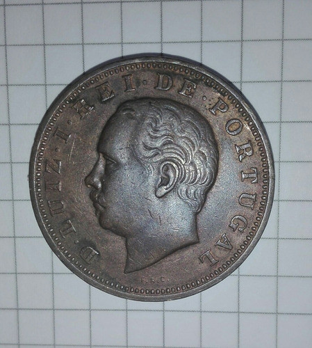 Moneda X X Reis Portugal 1882