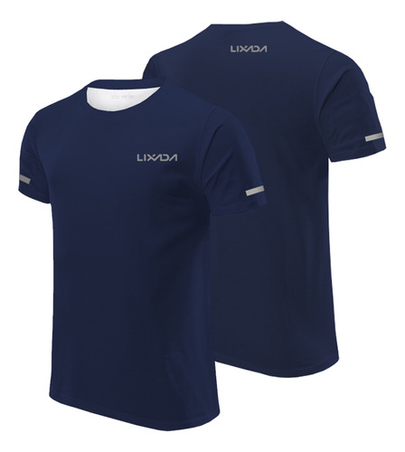 Camiseta De Fitness Lixada Para Hombre, Para Correr, De Cicl
