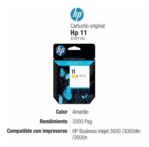 Imagen 2 de 4 de Cabezal Hp 11 C4810a C4811a C4812a C4813a Original Hp 500 10