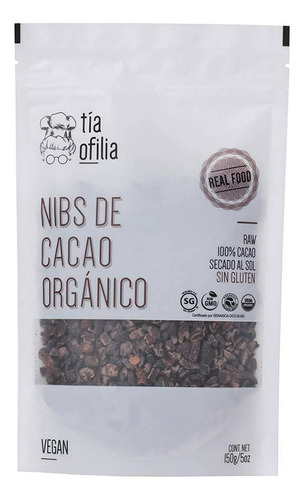 Nibs De Cacao Orgánico 150g